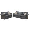 2-PCS SOFA in Charcoal Gray