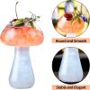 2pcs, Stylish Mushroom Cocktail Glasses for Wine and Champagne - Perfect for Parties and Special Occasions