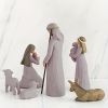 1pc, Nativity Figurine, Nativity Sculpted, Hand-Painted Nativity Figures, Holiday Decor, Christmas Decor, Wedding Decor, Holiday Gift, Christmas Gift,