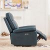 Electric Power Recliner Chair with USB Port, Leather Rocker Recliner Chairs for Adults, High Back Modern Single Sofa Home Theater Seat for Living Room