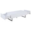 High Glossy White Storage Coffee Table