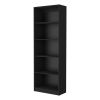 Sutton 4 Shelves Bookcase with Modern Storage Shelves