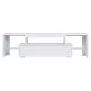 LED TV stand modern TV stand with storage Entertainment Center with drawer TV cabinet for Up to 75 inch for Gaming Living Room Bedroom