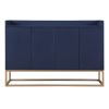 TREXM Modern Sideboard Elegant Buffet Cabinet with Large Storage Space for Dining Room, Entryway (Navy)