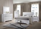 Traditional Matrix 7 Drawer Dresser in White made with Wood