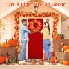 Fall Decor Thanksgiving Decorations for Home Table, Fall Leaves Garland Lights