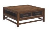 Bridgevine Home Branson 2-drawer Coffee Table, No Assembly Required, Two-Tone Finish