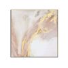 Hand Painted Modern Golden Oil Paintings On Canvas Wall Art Abstract for Living Room Home Decoration Gold Art Poster No Frame