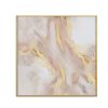 Hand Painted Modern Golden Oil Paintings On Canvas Wall Art Abstract for Living Room Home Decoration Gold Art Poster No Frame