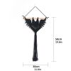 1pc Halloween Decor, Bat Gothic Home Decor, Witch Lace Wall Hanging Gothic Decor, Halloween Decor Ghost Decor Gothic Wall Decor,wall Decor